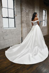 1378 (iv-iv) Ivory Gown With Ivory Tulle Plunge back