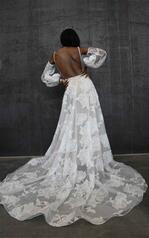Aspen (iviv-iv) Ivory Lace And Tulle Over Ivory Gown Wit back