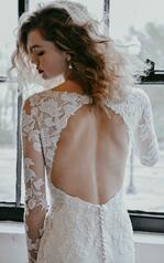 1302 Tulle And Stretch Crepe With Ivory Panel And Ivory detail