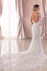 6729 Ivory Lace/Tulle/Ivory Imperial Crepe/Ivory Tulle  back