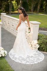 6769 Ivory Lace/Tulle/Moscato Gown/Java Tulle Illusion back