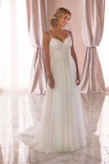 6788 Ivory Lace/French Tulle/Ivory Gown front