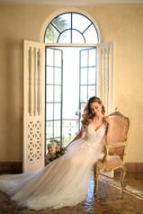 7126 Ivory Lace And Tulle Over Sheer Ivory Bodice And I other