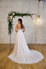 7340 (iviv-iv) Ivory Lace And Tulle Over Ivory Gown Wit back