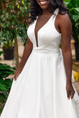 7341 (iv-iv) Ivory Gown With Ivory Tulle Illusion detail