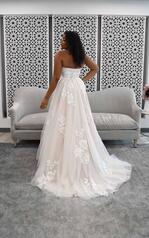 7288 (IVIV-IV)Ivory Lace And Tulle Over Ivory Gown With back