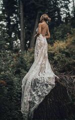 Bowie (iviv-mo) Ivory Lace And Tulle Over Ivory Gown Wit back