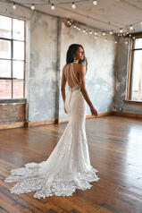 Jax (iviv-iv) Ivory Lace And Tulle Over Ivory Gown Wit back