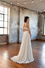 Poet (iv-iv)ivory Gown With Ivory Tulle Plunge back