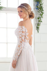 D2526 Ivory Lace/French Tulle/Ivory Gown/Ivory Tulle Ill detail