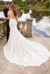 D2680 Ivory Lace/Tulle/Ivory Gown/Ivory Tulle Illusion back