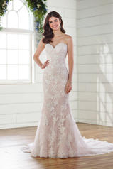 D2683-CL Ivory Lace/Tulle/Ivory Gown front