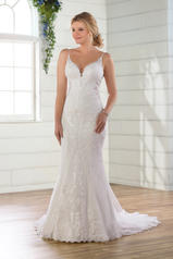 D2760 Ivory Lace/Tulle/Ivory Imperial Crepe/Ivory Tulle  front