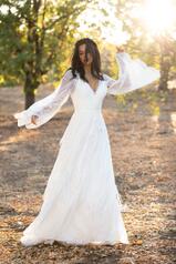 Jett Ivory Embroidery And Tulle Over Ivory Imperial Cre front
