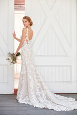 931 Ivory Lace Over Ivory Gown With Ivory Tulle Illusi front