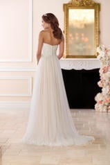 6640 Ivory Lace And French Tulle Over Ivory Matte-side  back