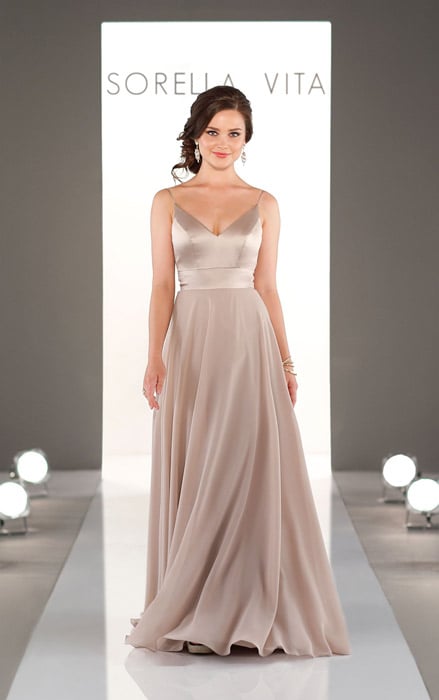 Sorella Vita designer bridesmaid gowns in gorgeous colors! 9088