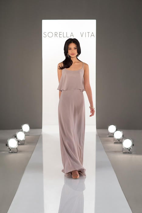 Sorella Vita designer bridesmaid gowns in gorgeous colors! 9036