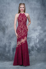 2141 Burgundy/Nude front