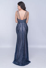 8155 Navy/Nude back
