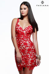 7623 Red/Nude front