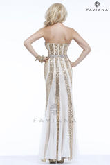 S7323 Gold/Nude back