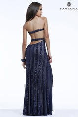 S7329 Navy/Nude back