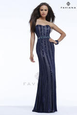 S7329 Navy/Nude front