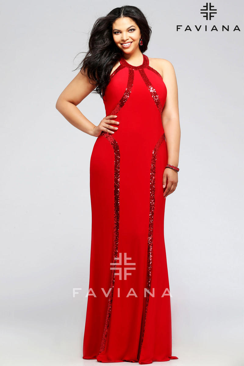 Faviana Plus Sizes 9390