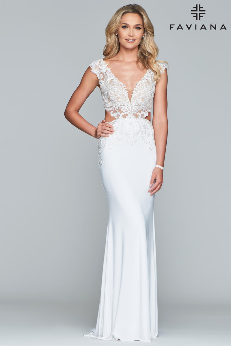 Faviana Glamour S10208 Chic Boutique NY: Dresses for Prom, Evening ...