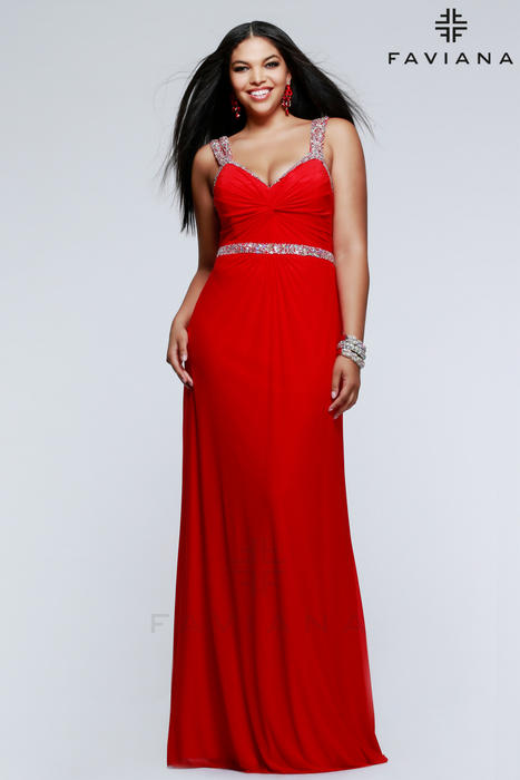 Faviana Plus sizes prom 9369