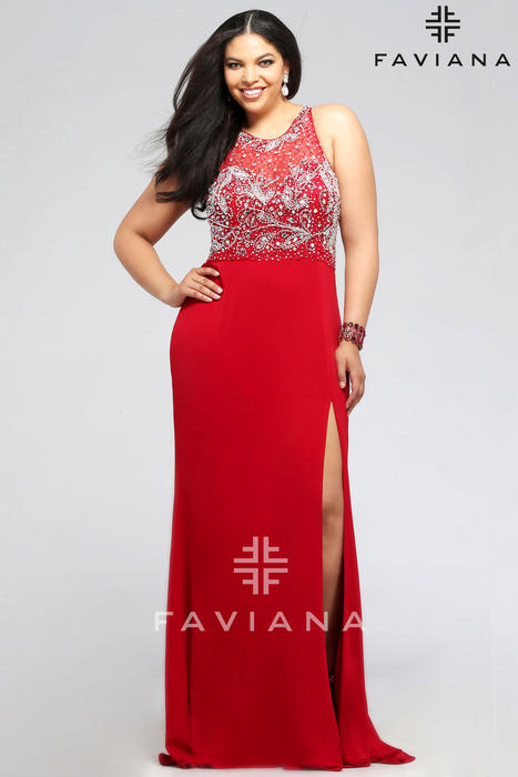Faviana Plus sizes prom 9375