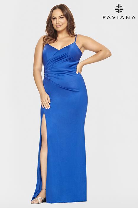 Faviana Curve Plus Size Dress 9530