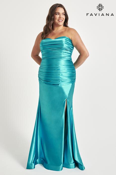 Faviana Curve Plus Size Dress 9545