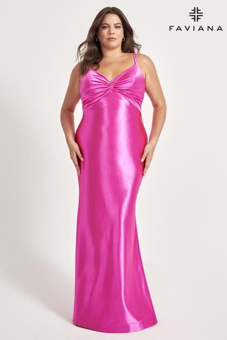 Faviana Curve Plus Size Dress 9549