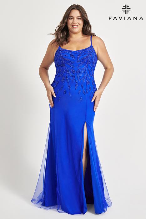 Faviana Curve Plus Size Dress 9559
