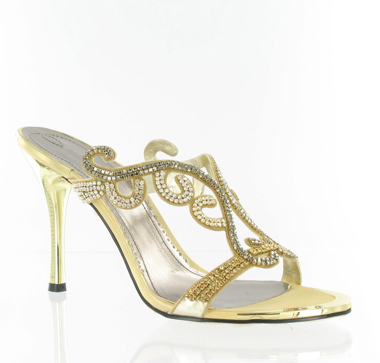 Helen's Heart Couture Shoes CS-69881-002_Gold_Topaz_ 