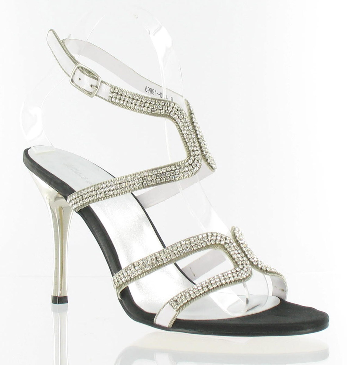 Helen's Heart Couture Shoes CS-69881-014_Black_Silver_Clear_ 
