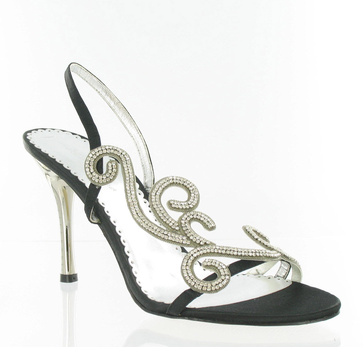 Helen's Heart Couture Shoes CS-69881-015_Black_&_Clear 