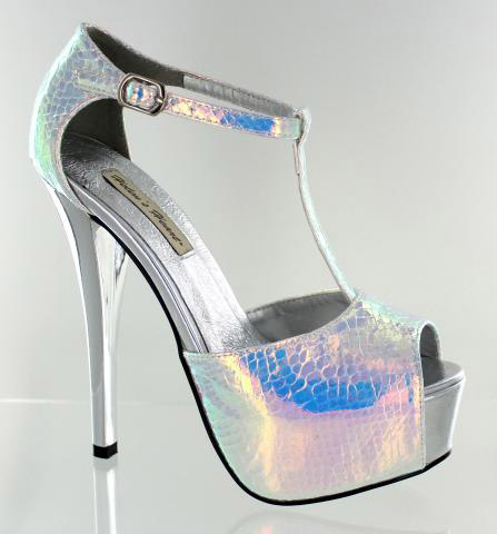 Helen's Heart Formal Shoes FS-8153-1-Silver-Multi