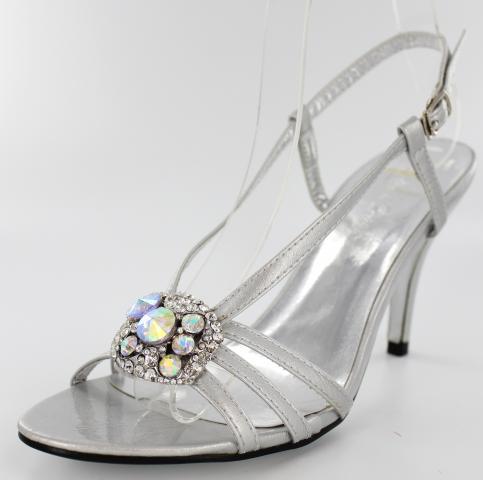 Helen's Heart Formal Shoes FS-2389-10A-Silver