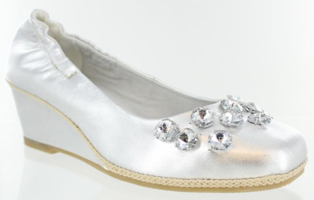 Helen's Heart Formal Shoes FS-311-3-Silver