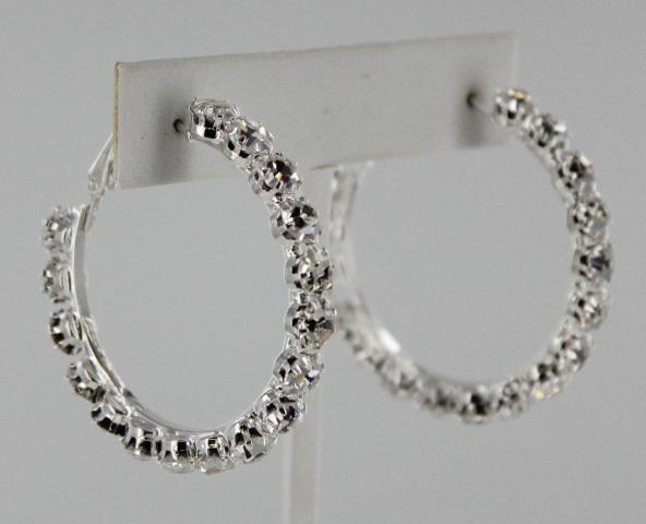 Helens Heart Earrings JE-202-10-S-Clear