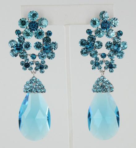 Helens Heart Earrings JE-202-6-S-Indicolite-blue