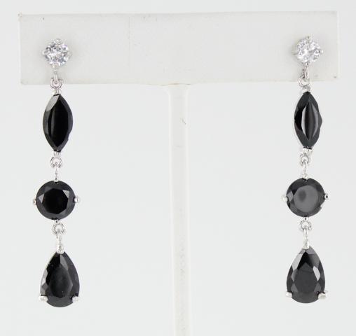 Helens Heart Earrings JE-A63416-S-Black