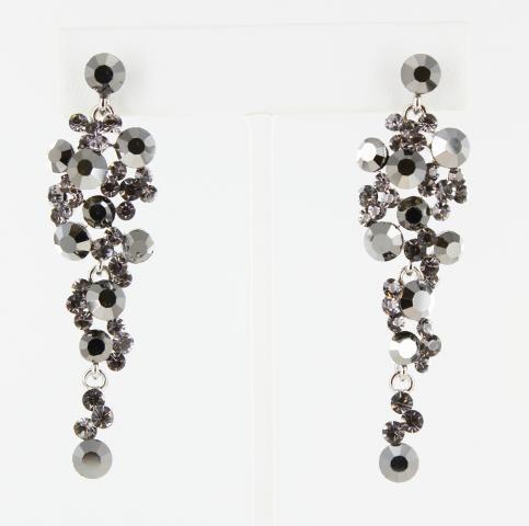 Helens Heart Earrings JE-BX20461-S-Black