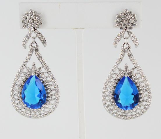 Helens Heart Earrings JE-E010010-S-Sapphire