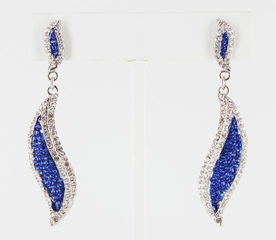 Helens Heart Earrings JE-E010060-S-Sapphire