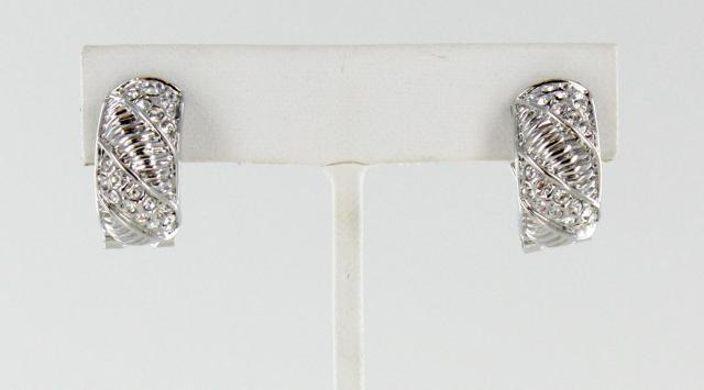 Helens Heart Earrings JE-E020354-S-Clear