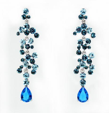 Helens Heart Earrings JE-E06538-S-Indicolite-blue